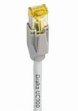 117860 - Cat6A Patchkabel 500MHz 10m weiß, 2xRJ45 Hirose TM31 K8560WS.10