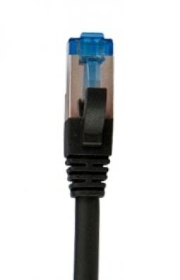 120615 - Premium Patchkabel Cat6A 500MHz 1,5m schwarz S/FTP halogenfrei 10Gbit