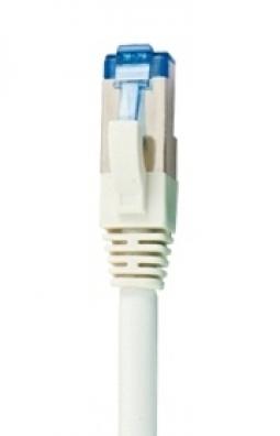 120720 - Premium Patchkabel Cat6A 500MHz 2m weiß S/FTP halogenfrei 10Gbit