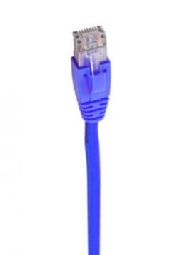 132400 - Cat6A Patchkabel 500MHz 0,5m blau, 2xRJ45 Stewart K1450BL.0,50