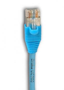 133440 - Cat6A Patchkabel 500MHz 5m blau, 2xRJ45 AMP EMT K8184.5