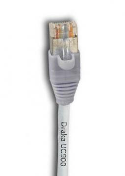 133700 - Cat6A Patchkabel 500MHz 0,5m weiß, 2xRJ45 AMP EMT K8188.0,50