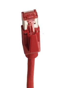 134360 - Cat6 Patchkabel 250MHz 10m rot, 2xRJ45 Hirose TM21 K8210RT.10